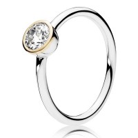 Pandora Ring-Petite Circle-Gold Outlet Pandora Ring-Petite Circle-Gold Outlet