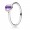 Pandora Ring-Purple Poetic Droplet-Sterling Silver Outlet