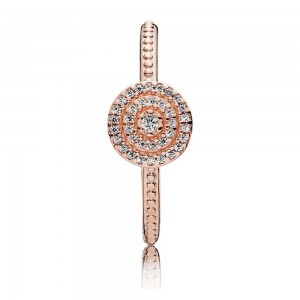 Pandora Ring-Radiant Elegance-Rose Gold Outlet