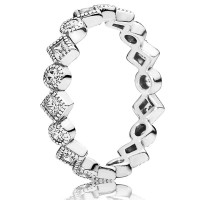 Pandora Ring-Round Square Eternity Outlet Pandora Ring-Round Square Eternity Outlet