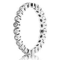 Pandora Ring-Small Round Eternity Outlet Pandora Ring-Small Round Eternity Outlet