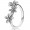 Pandora Ring-Triple Daisy Floral Outlet