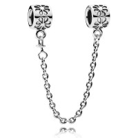 Pandora Safety Chains-Flower-Sterling Silver Outlet