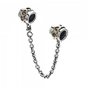 Pandora Safety Chains-Gold Love-Gold Outlet